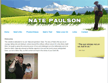 Tablet Screenshot of natepaulson.com